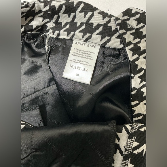 Anine Bing Jocelyn Trousers Size 30 XS (tall) - Picture 11 of 15